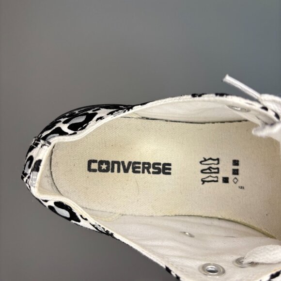 CONVERSE All Star Animal Print Low Top Womens 9 Mens 7 Lace Up - Picture 7 of 8